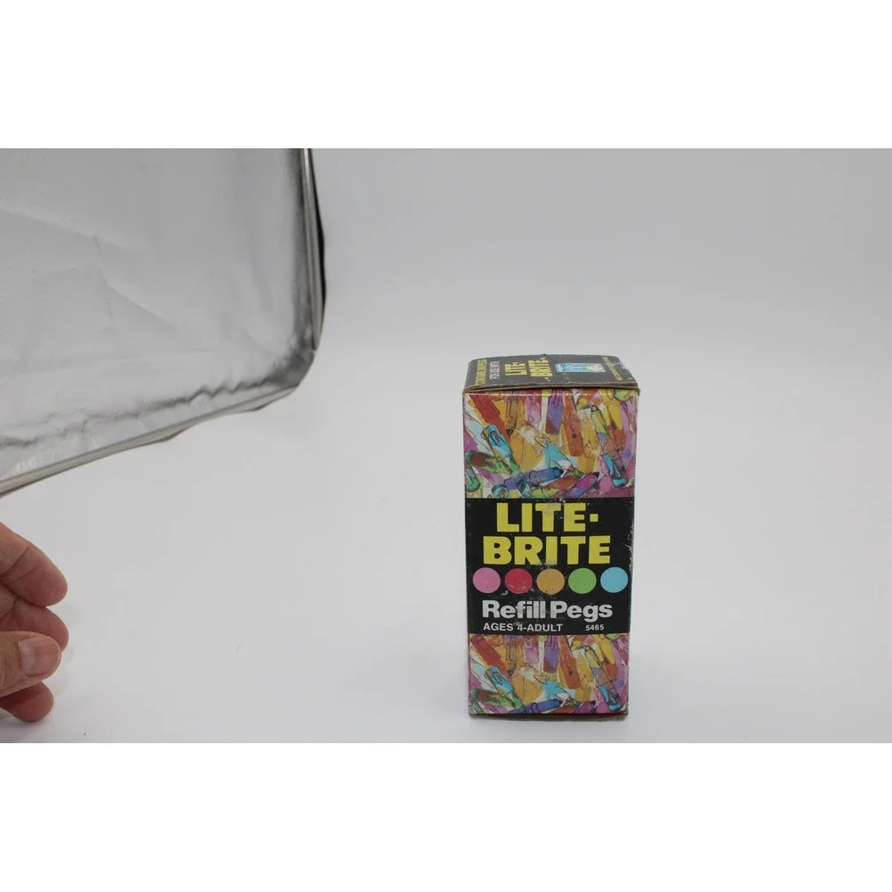Lite Brite Refill Pegs Multi Color 240 Count Vintage 1979 Hasbro 5465